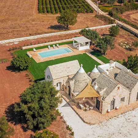 Helloapulia - Family Trulli Pumo Bianco Villa Ceglie Messapica